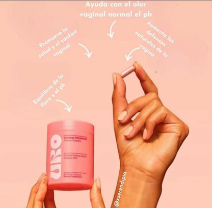 URO VAGINAL PROBIOTICS (BODEGA E) PARA LA SALUD VAGINAL DE LAS MUJERES, EQUILIBRIO DEL PH