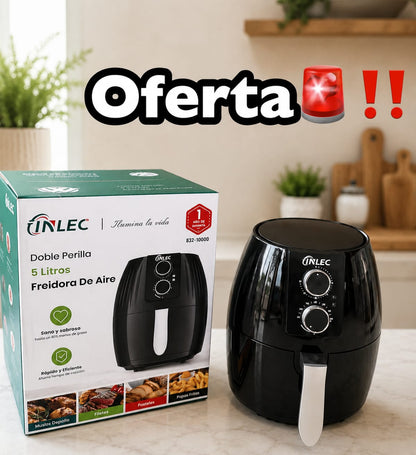 FREIDORA DE AIRE INLEC DE 5 LITROS