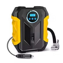 COMPRESOR DE AIRE DIGITAL PARA COCHE AUTO BOMBA INFLADORA PORTÁTIL