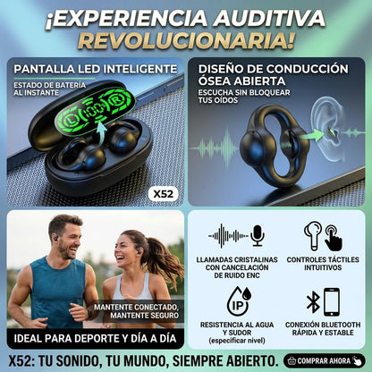 AUDÍFONOS INALÁMBRICO X52