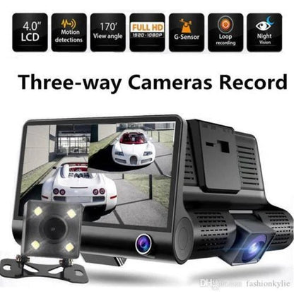 CAMARA DE COCHE DOBLE LENTE