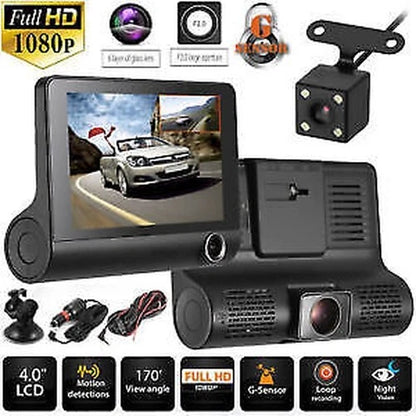 CAMARA DE COCHE DOBLE LENTE