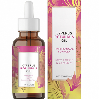 Cyperus Rotundus para retardar el crecimiento del vello