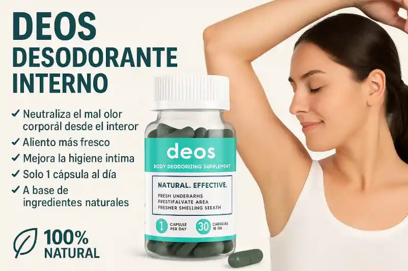DEOS (SUPLEMENTO CORPORAL, CONTROL DE OLOR) DE