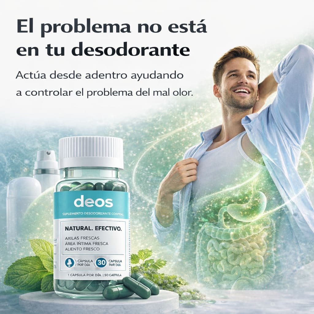 DEOS (SUPLEMENTO CORPORAL, CONTROL DE OLOR) DE