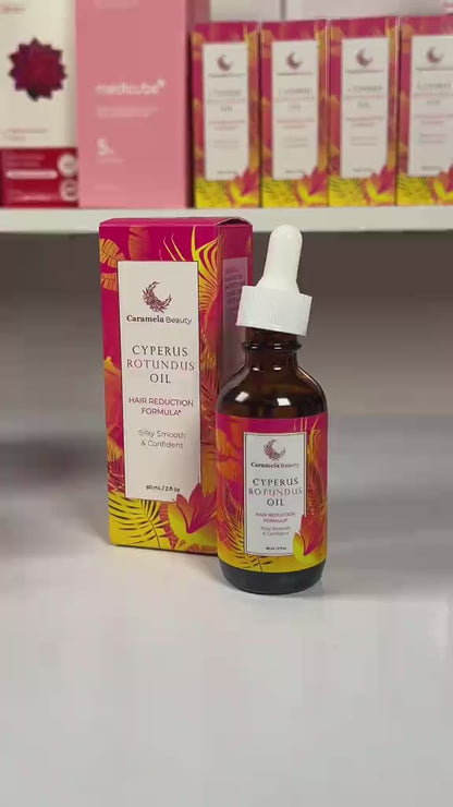Cyperus Rotundus para retardar el crecimiento del vello