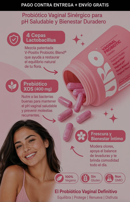 URO VAGINAL PROBIOTICS (BODEGA E) PARA LA SALUD VAGINAL DE LAS MUJERES, EQUILIBRIO DEL PH
