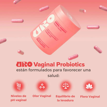 URO VAGINAL PROBIOTICS (BODEGA E) PARA LA SALUD VAGINAL DE LAS MUJERES, EQUILIBRIO DEL PH